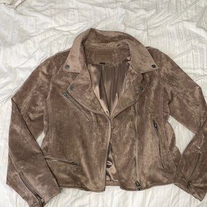 Blank NYC Faux Suede Jacket